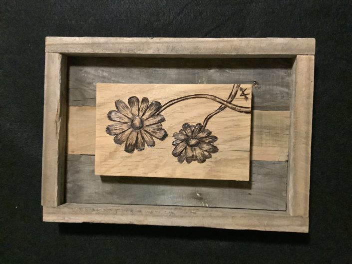 Bensons Bench Wood Burning