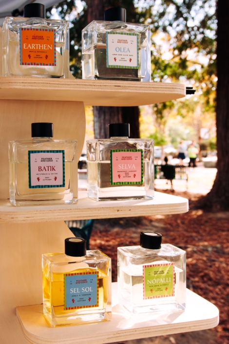 perfumes and candles